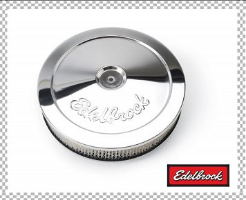 EDELBROCK FILTR POWIETRZA Chrome 10 Inch